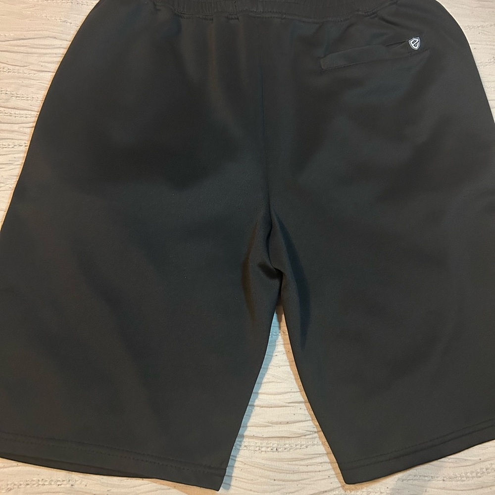 BOYS Encrypted Black Athletic Shorts